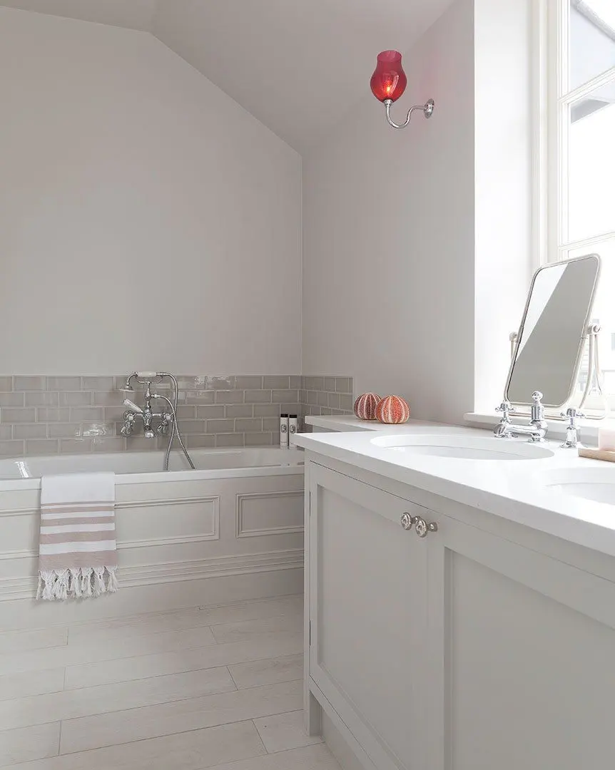 Bespoke bathroom by Ryan McGinty Interiors